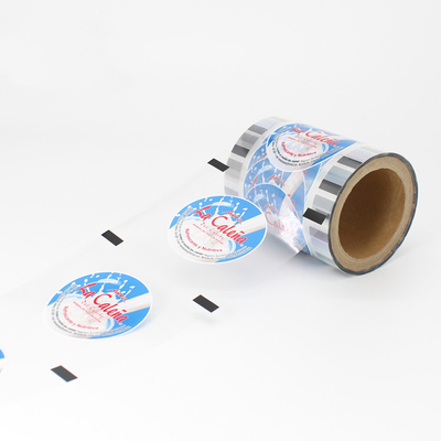 Plastikowy drukowany laminowany kubek uszczelniający Rolka folii opakowaniowej Rolka folii do pakowania herbaty z mlekiem