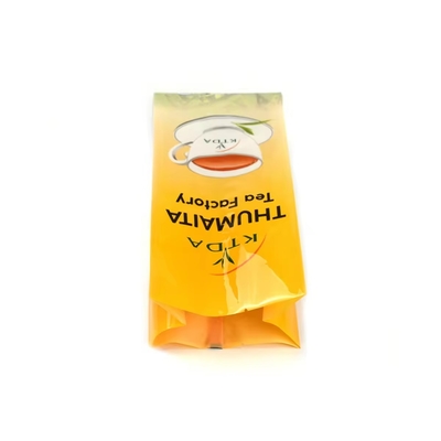 Niestandardowy wydrukowany laminowany 240g 500g wodoodporny plastikowy worek torebka z tyłu pieczęć folia żywnościowa herbaty opakowania torebki boczne