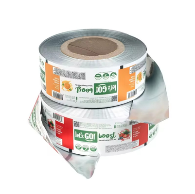 Drukowanie na zamówienie Automatyczne opakowania workowe Żywność Plastika Laminatowa Folia Aluminiowa Rolka Filmowa Ciasteczka Opakowania Żywności