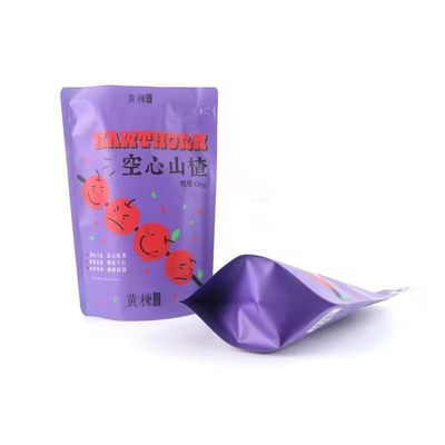 Niestandardowe wydrukowane matte stand up pouch folia aluminiowa worek Mylar Tea Food Packaging plastikowe torebki z ziplock