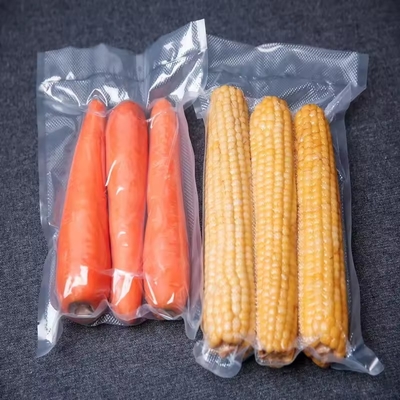 Home Przechowywanie Przejrzystości Nylon Plastic Food Vacuum Bags For Packaging Słodkie owoce kukurydzy