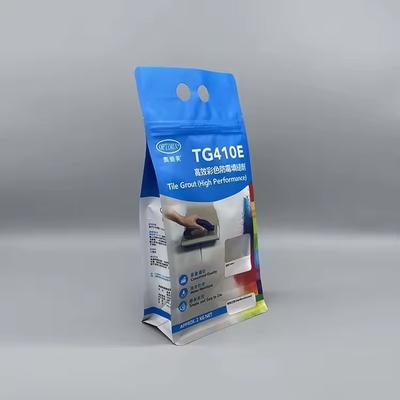 Flat Bottom Zipper Wielokrotnie używalna folia aluminiowa Side Gusset Plastic Bag For Detergent Chemical Powder Packaging Bags