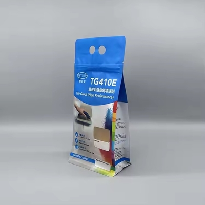 Flat Bottom Zipper Wielokrotnie używalna folia aluminiowa Side Gusset Plastic Bag For Detergent Chemical Powder Packaging Bags