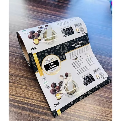 Aluminiowe plastikowe opakowania elastyczne do żywności folia worek rolkowy do Taro pomidorów chipsy ziemniaczane opakowanie
