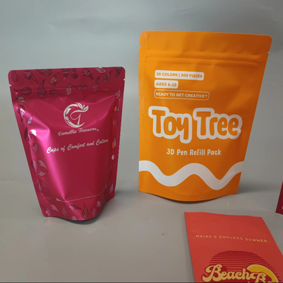 Aluminiowa folia kosmetyczna, sakiecie, specjalnie wydrukowana, Mylar, trzystronna torba z pieczęcią, do maski