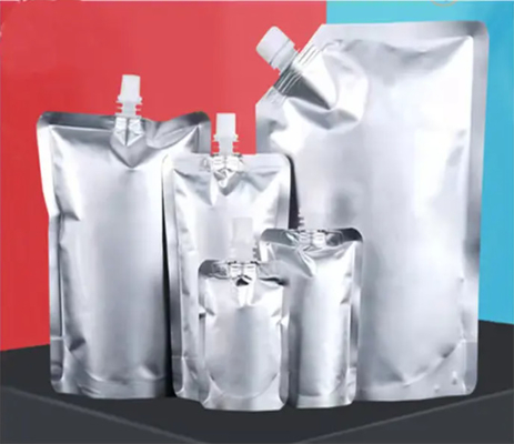 Ciężkie folie aluminiowa płynny plastikowy stand up opakowania worki