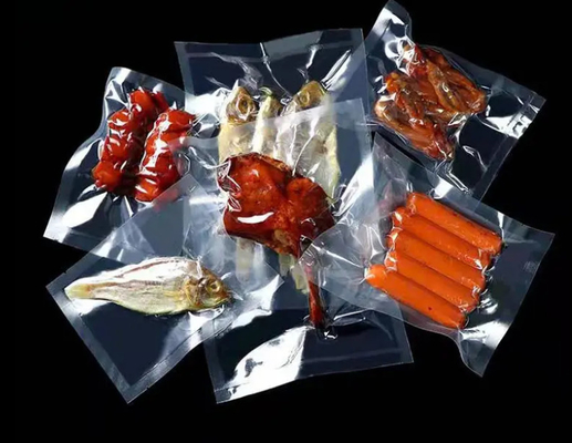 Biodegradowalne, na zamówienie Drukowane 20x30 PA PE Puszkowy worek do pakowania Wyróżniony z materiałów spożywczych Plastic Sealer Seal Storage Vacuum Bag