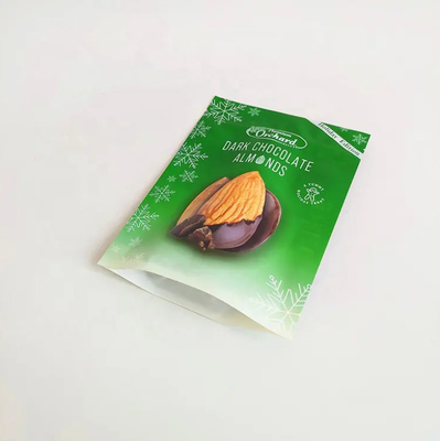 Drukowanie na zamówienie Pojemnik stand up Zipper Nut Package Plastikowe przekąski Migdały Kaszuja Puszki do pakowania