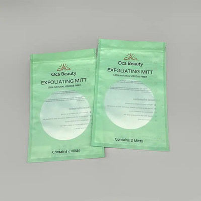 Przejrzyste przezroczyste rękawiczki opakowania zamrożone torba z zipem do rękawic kosmetyki plastikowe Mylar Ziplock torebki trzystronne pieczęć