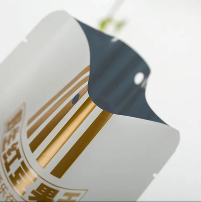 Niestandardowe drukowanie Mat aluminiowa folia plastikowa worek opakowania żywnościowego owoce Doypack Zipper bags Stand up pouch Food bags