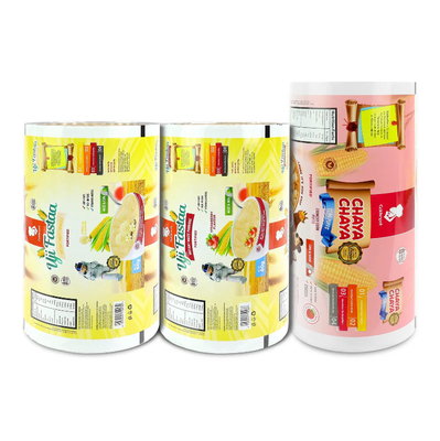 Zastosowane Recykling Żywności Film Laminated Roll Film Plastic Small Soft Packaging Film Roll