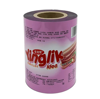 Produkty spożywcze elastyczne opakowania PET folia laminacyjna plastikowa folia laminacyjna rolka drukowana odporna na wilgoć