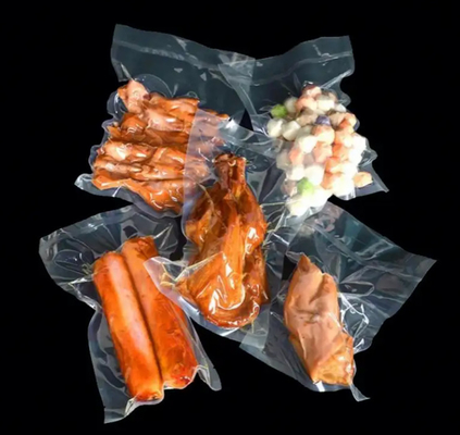 Płytka opakowaniowa z plastiku próżniowa, uszczelnienie, worek z nylonu klasy żywnościowej, przezroczysty worek z plastiku próżniowy