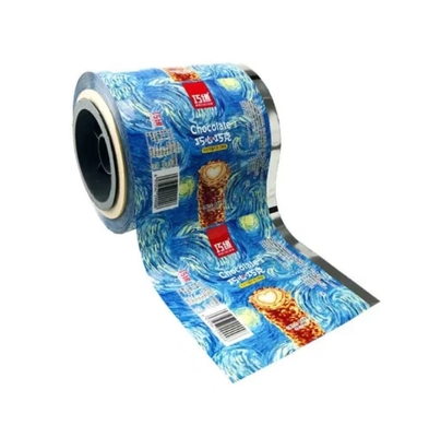 Zamówienie na zamówienie Żywność Chips Wlewy folii opakowaniowej PET Wlewy worek plastikowy Mylar Aluminium Wlewy folii opakowaniowej