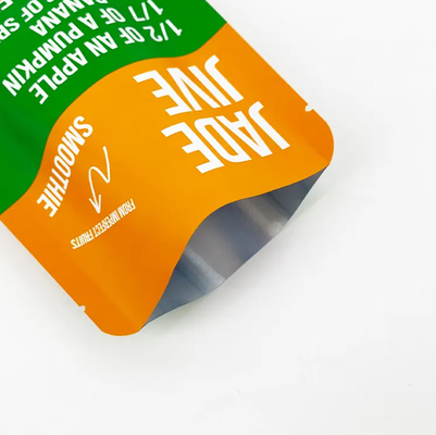 Trojstronna torba z pieczęcią stand-up Matte Finished Side Gusset Snack Packaging Bag With Food Bag Design