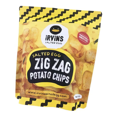 Opatrywanie Chipsów ziemniaczanych Personalizacja Ziplock Wstawać Folia aluminiowa Plastikowa Paczka Żywnościowa Torba do chipsów Śniada