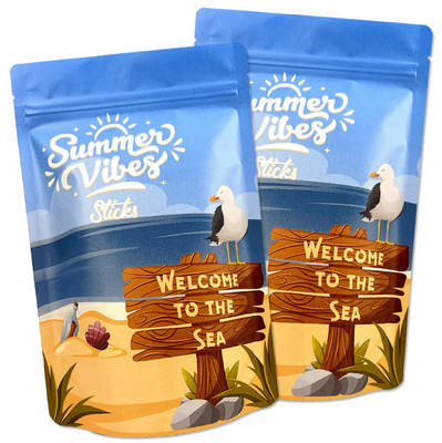 Drukowanie plastikowe Tworzący Całkowity Drukowanie Stand Up Zip Lock Pouch Mylar Packaging Bag