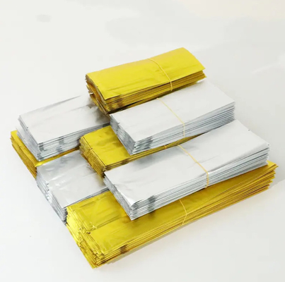 Niestandardowy projekt Drukowanie folia aluminiowa Mylar Stand Up Pocket Hot Seal Side Gusset Bags Food Tea Coffer Packaging Bag Pocket With Logo