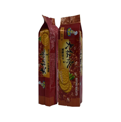 Często wydrukowany plastikowy przekąski suchego jedzenia bok Gusset Pouch Mylar Cookie Biscuit Packing Bag