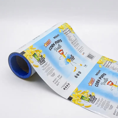 Specjalistyczna folia laminowana aluminium plastikowe żywność elastyczne opakowanie folia worek rolkowy do Taro Tomato Chipsy ziemniaczane opakowanie