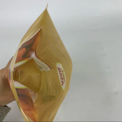 Ekologiczny plastikowy worek z fasoli, mąka, słodycze, ciasteczka, przekąski, torba z opakowaniami