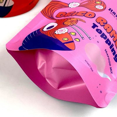Wielokrotnie używalny plastikowy torba z zamkniętym zamkiem ciasteczka przekąski żywność stand-up worek wodoodporny zamknięty worek opakowaniowy