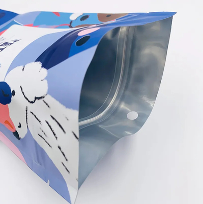 Niestandardowe orzechy przekąski zamykany Zip Stand Up Mylar Pocket Bags Z Zipperem Opakowanie żywności Opakowanie Bezwonne zapachy PE Karton Boczne pieczęcie