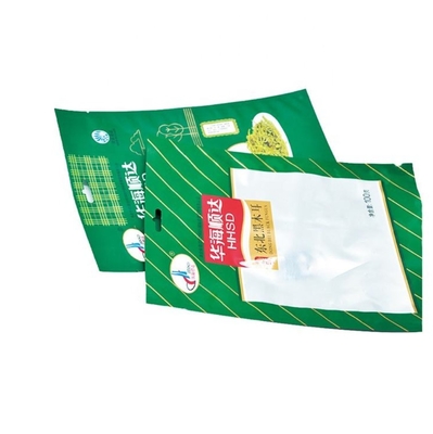 Plastikowa torba do pakowania zgrzewana z 3 stronami z zamkiem błyskawicznym, możliwość dostosowania, zgrzewana i zamykana ponownie, płaska torba do pakowania żywności
