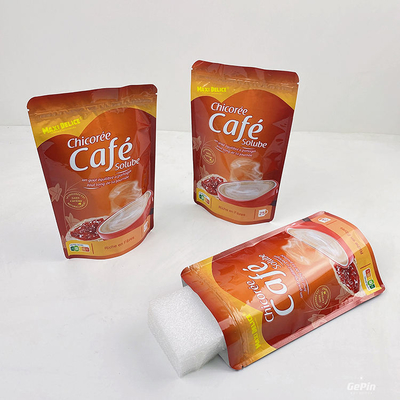 Całkowity Custom Zip Lock Bag Aluminium Foil Pouch Stand Up Pouch With Zipper Food Packaging Bag Zip Top Food Packaging Pouch