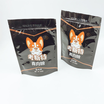 Całkowity Custom Zip Lock Bag Aluminium Foil Pouch Stand Up Pouch With Zipper Food Packaging Bag Zip Top Food Packaging Pouch