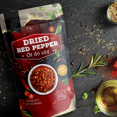 Worek do opakowań przypraw, plastikowa opakowanie, przyprawa paprika, worek do opakowań żywnościowych, zamykany zamykany