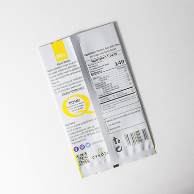 Druk cyfrowy, spersonalizowany, drukowany plastikowy worek z folii aluminiowej, przekąski do kawy, torba z trzema bocznymi uszczelnieniami, płaska torebka, torba z uszczelnieniem tylnym