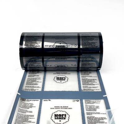 Miękkie i odporne na wilgoć opakowania złożone z tworzyw sztucznych folia rolkowa do cukierków przekąski ciasteczka elastyczne opakowanie folia workowaty