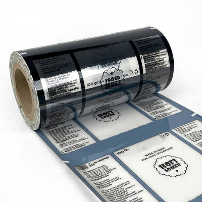 Miękkie i odporne na wilgoć opakowania złożone z tworzyw sztucznych folia rolkowa do cukierków przekąski ciasteczka elastyczne opakowanie folia workowaty