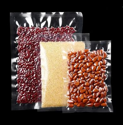 Fabryczne bezpośrednie sprzedaż specjalnych trójstronnych zamkniętych worek z nylonem, wysokoprzezroczyste worki z wodą próżniową, plastikowe worki PE, 100 sztuk