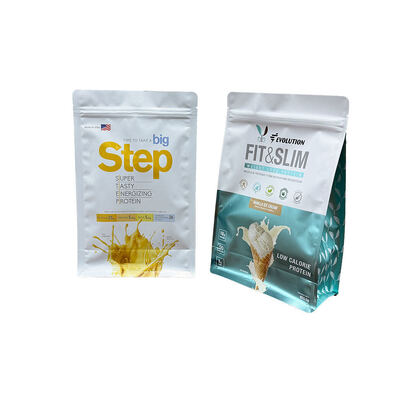 Niestandardowa, wydrukowana torba z zamkniętym zamkiem do opakowań żywnościowych do przekąsek, cukierki w proszku orzechy suche, przyprawy w proszku, cukier