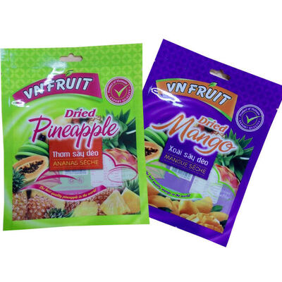 Cyfrowy nadruk spożywczy, zgrzewany z trzech stron, do przechowywania próżniowego, świeże mango, maliny, jagody, borówki, płaska torebka, mrożone owoce