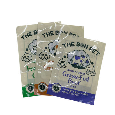 Niestandardowe drukowane torebki z trzema zgrzewami, odpowiednie do pakowania żywności, w tym przekąsek, cukierków, kawy, herbaty, proszków i suchej żywności, z nacięciem do otwierania i zamkiem błyskawicznym