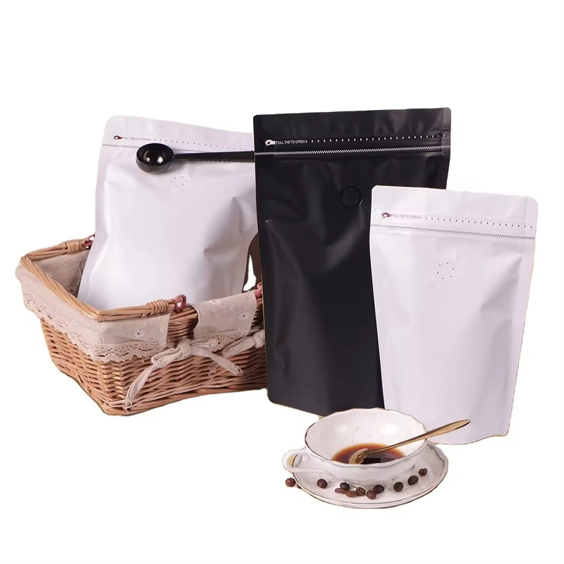 Zastosowany rozmiar Nylon Stand Up Pocket Zipper Bag Z Zastosowanym Drukowaniem własnego logo Do żywności dla zwierząt domowych Kawa herbata