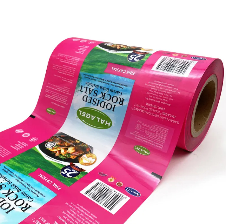 Wyrób na zamówienie Filmy drukowane Perfumy Opakowania spożywcze Dostawca Produkty spożywcze Opp Plastic Food Powder Roll Film
