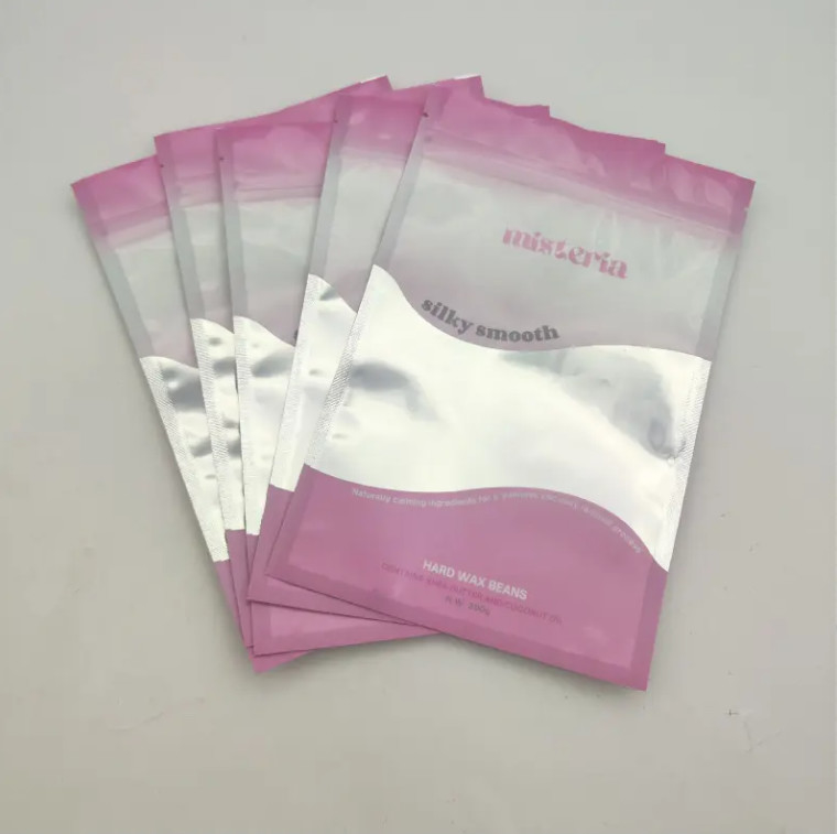 Sprzedaż hurtowa Logo Custom Zipper Trzystronne uszczelnienie Plastic Pouching Recykling Bag Bag Bags Packaging 3 Side Seal Bag