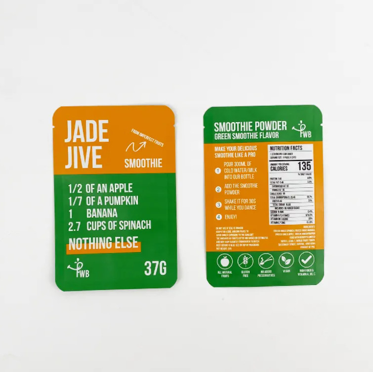 Trojstronna torba z pieczęcią stand-up Matte Finished Side Gusset Snack Packaging Bag With Food Bag Design