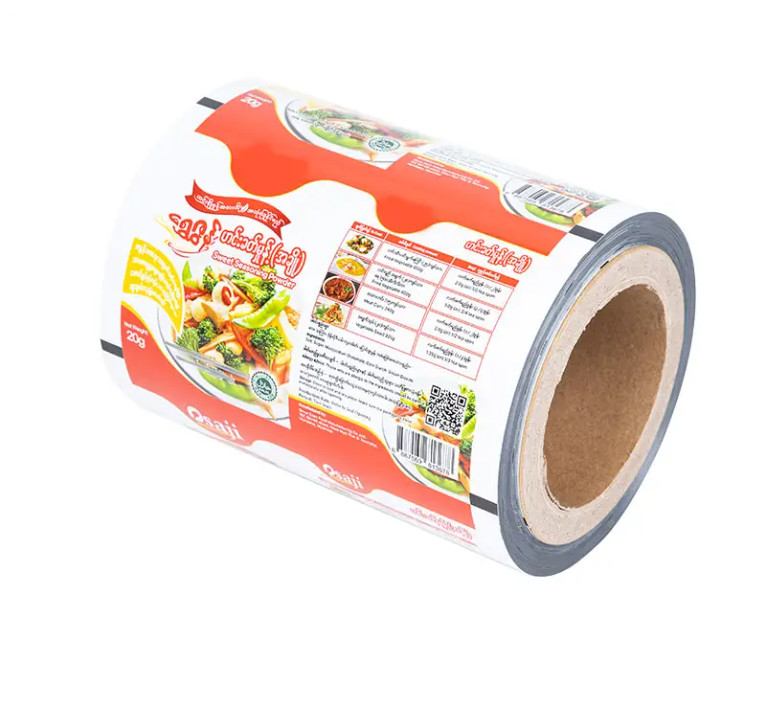 Drukowanie na zamówienie Automatyczna folia opakowaniowa Folia aluminiowa Drukowanie kurczak proszek przyprawa przekąski Chipsy Żywność