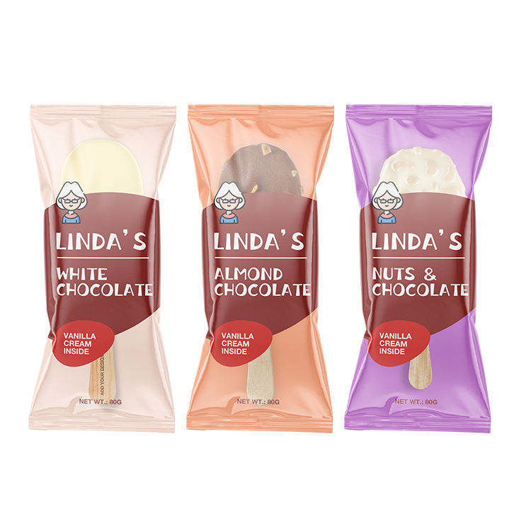 Niestandardowo Drukowana Folia w Rolce do Opakowań Żywności, Opakowania do Lodów, Laminowana Folia Aluminiowa w Rolce