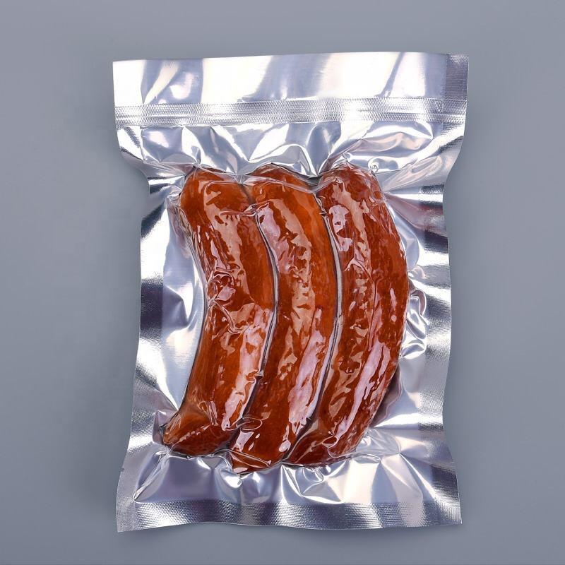 Hurtowo worki do odkurzacza zgrzewane na gorąco, niestandardowe opakowania do mrożonej żywności, laminowane plastikowe torby do pakowania mięsa