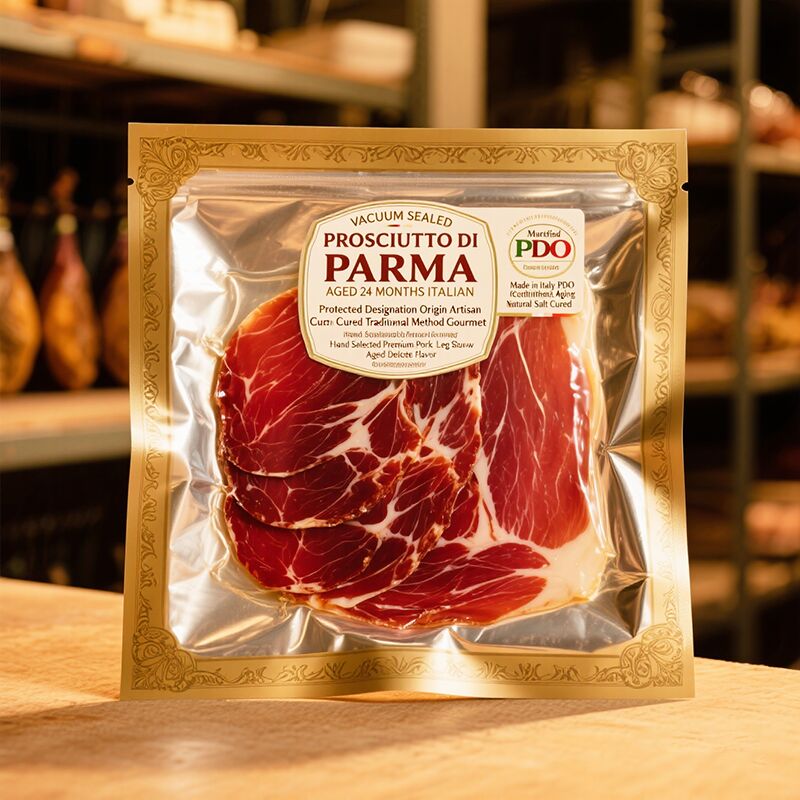 Zastosowane logo 3 Strony uszczelniające plastikowe opakowania przechowywanie żywności Mylar próżniowe zamknięte worki ryby opakowania żywności worek próżniowy z logo